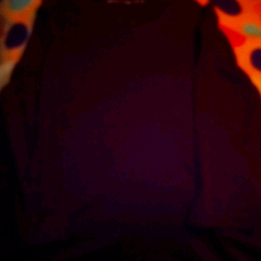 Long sleeve dark purple shirt